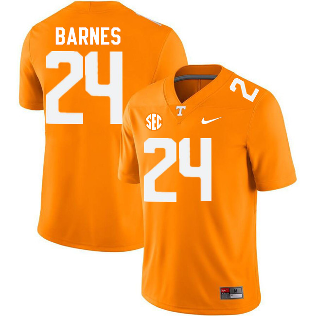 Men #24 Hunter Barnes Tennessee Volunteers College Football Jerseys Stitched-Orange